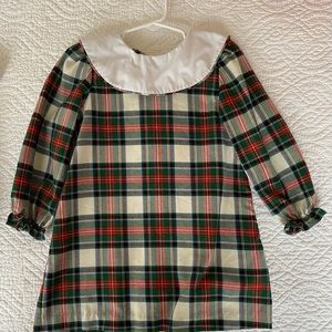 Tbbc 3T Aiken plaid dress EUC